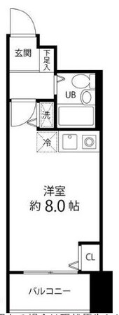 モンシャトー鶴見成和の物件間取画像